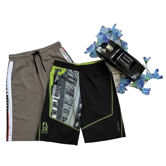 DKNY and Reebok New Shorts Bundle Boys M (10/12) - Picture 1 of 15
